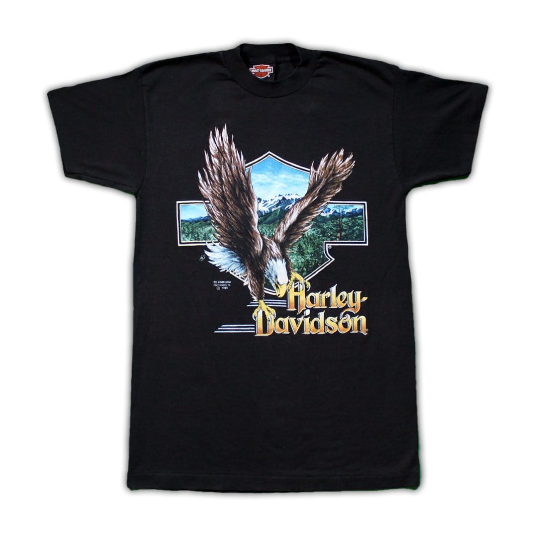 Vintage RARE '90 Harley Davidson Daytona Beach Bike Week Tee (S/M) | Rebalance Vintage.