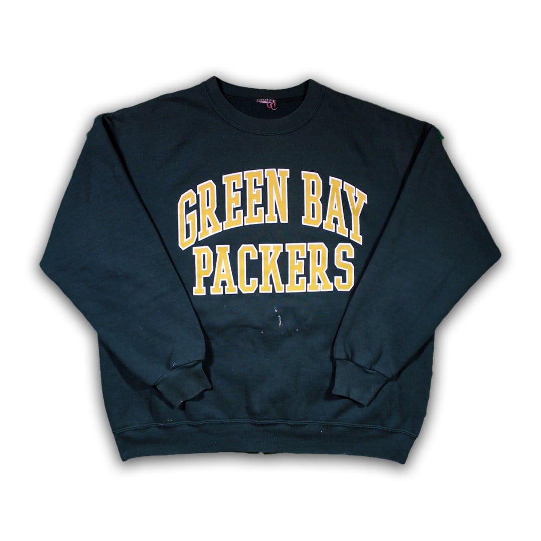 Vintage Green Bay Packers Spell Out Crewneck | Rebalance Vintage.