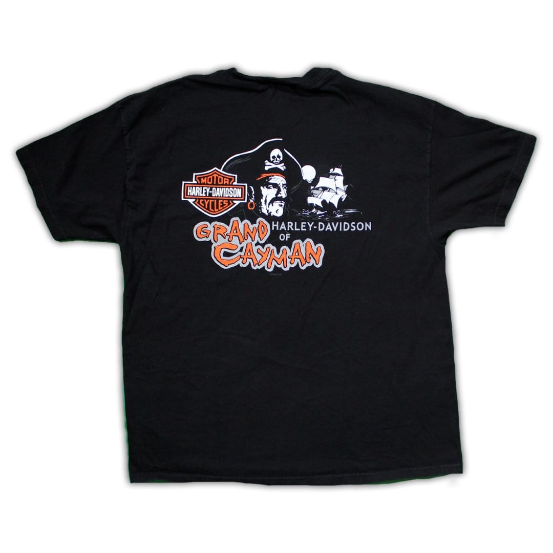 Vintage '02 Harley Davidson Cayman Islands Tee | Rebalance Vintage.