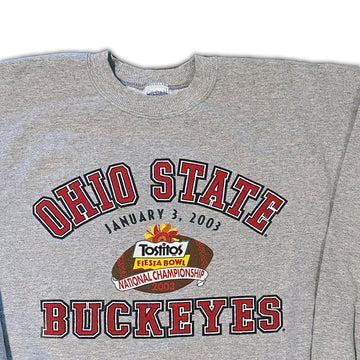 Vintage '03 Ohio State Tostito Fiesta Bowl Crewneck (XL/XXL) | Rebalance Vintage.