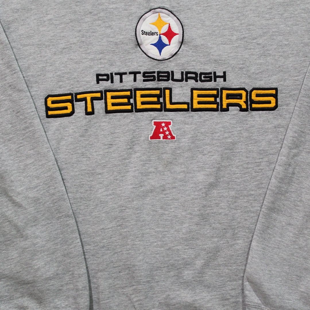 Vintage Pittsburgh Steelers Embroidered Crewneck | Rebalance Vintage.