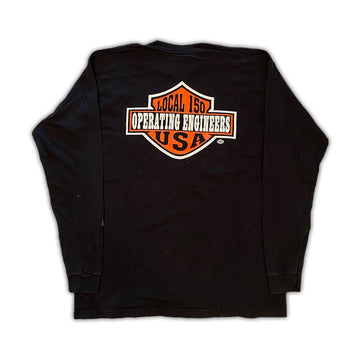Vintage Harley Davidson Operators Local 150 Long Sleeve (M/L) | Rebalance Vintage.