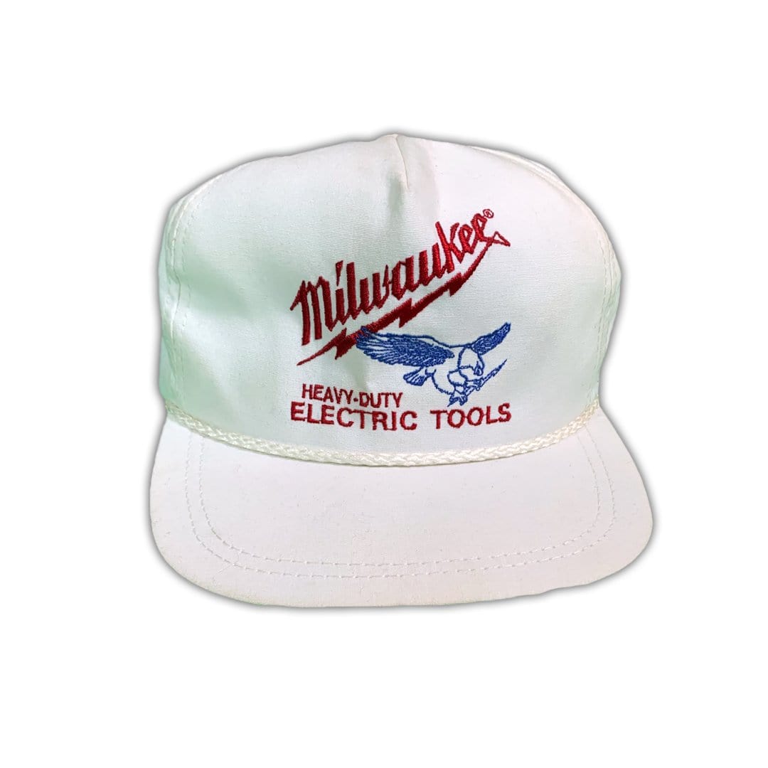 Vintage Milwaukee Heavy Duty Electric Tools Hat | Rebalance Vintage.