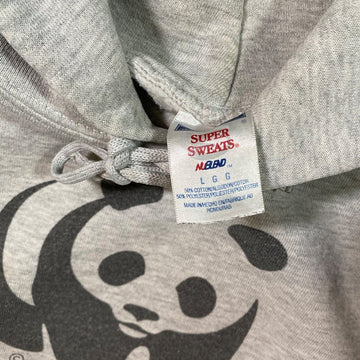 Vintage Authentic World Wildlife Fund Hoodie | Rebalance Vintage.
