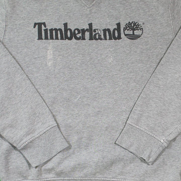 Vintage Grey Timberland Crewneck (S) | Rebalance Vintage.
