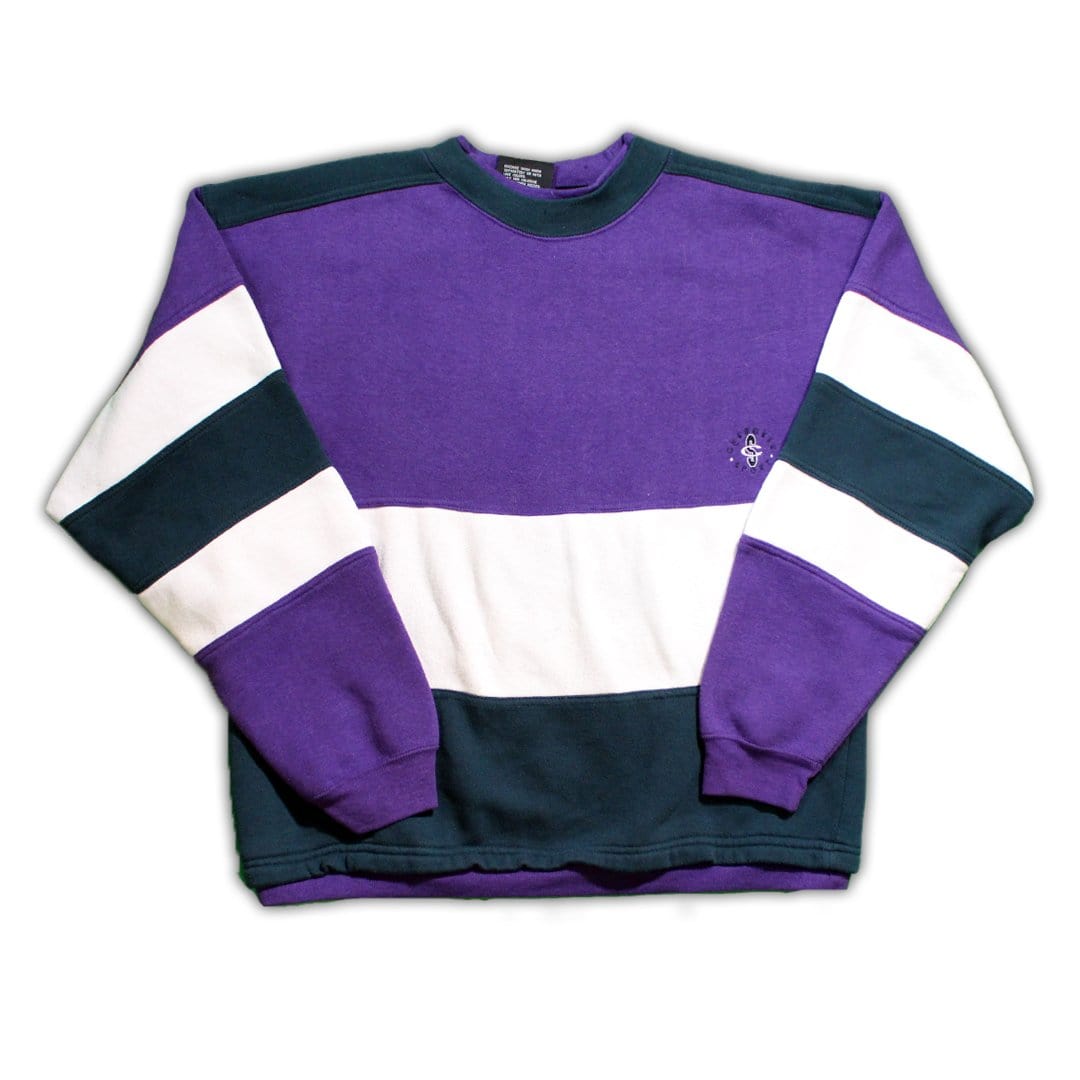 Vintage 90s Tricolor Cherokee Sport Crewneck | Rebalance Vintage.