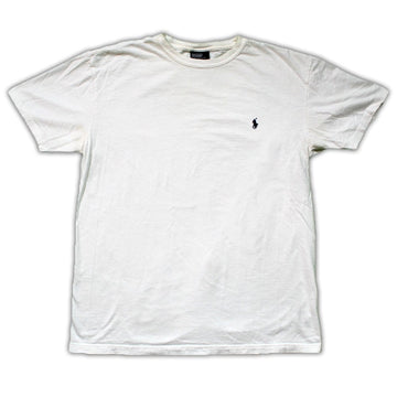 Vintage White Polo Tee | Rebalance Vintage.
