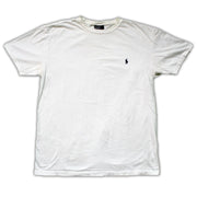 Vintage White Polo Tee