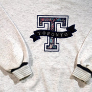 Vintage Toronto Floral "T" Crewneck