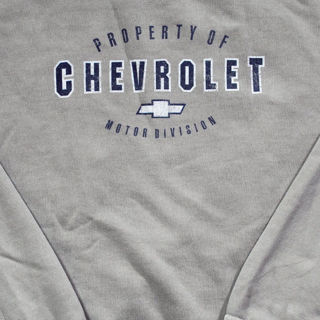 Vintage Oversized Property of Chevrolet Motor Division Crewneck (XXL) | Rebalance Vintage.