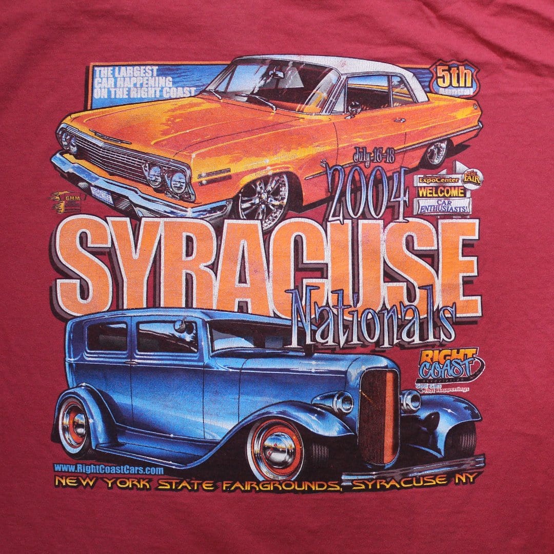 Vintage '04 Syracuse Nationals Tee | Rebalance Vintage.