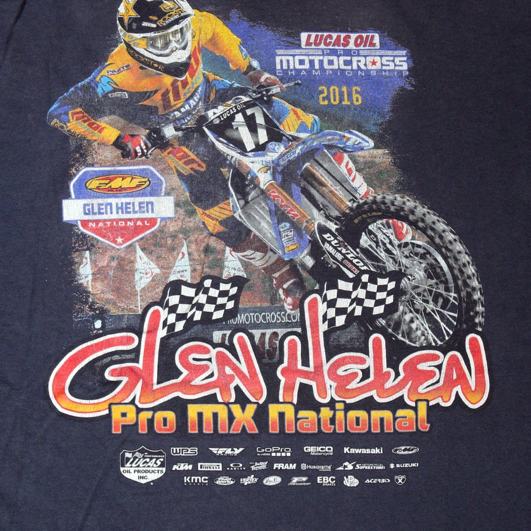 '16 Glen Helen Pro MX National Motorcross Tee | Rebalance Vintage.