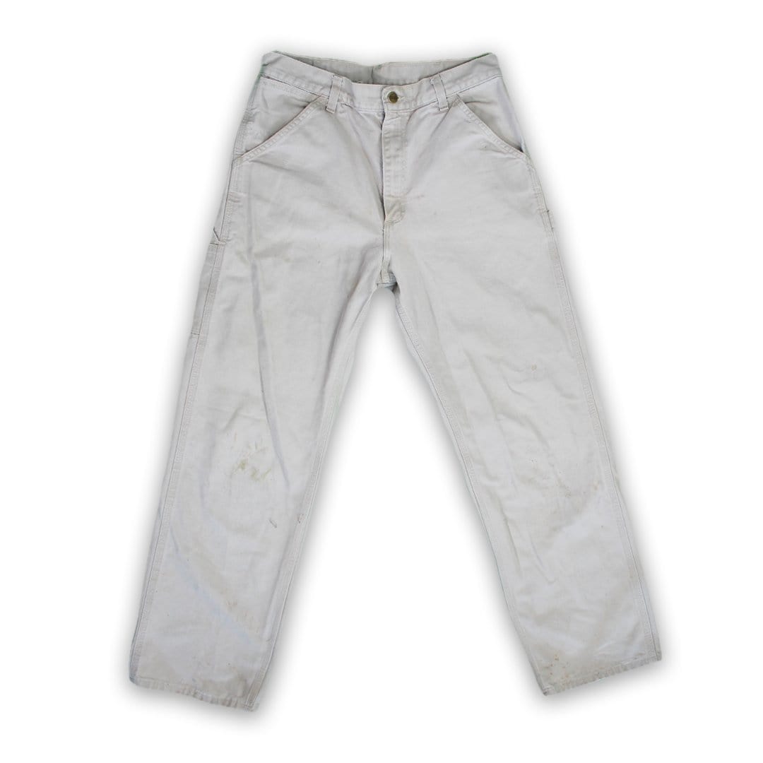 Vintage Light Beige Carhartt Cargo Pants | Rebalance Vintage.