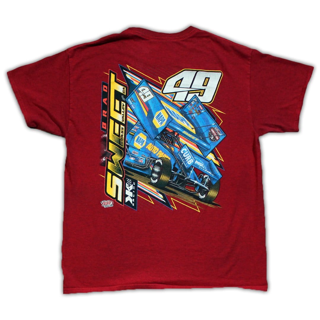 Vintage Brad Sweet #49 Racing Tee (M/L) – Rebalance Vintage