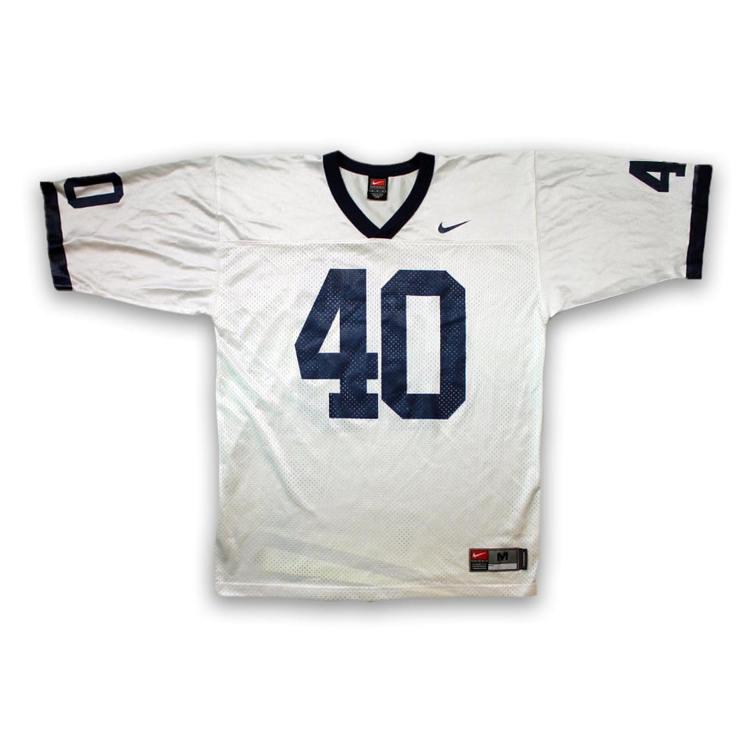 Vintage White + Blue  Nike  #40 Jersey (M) | Rebalance Vintage.