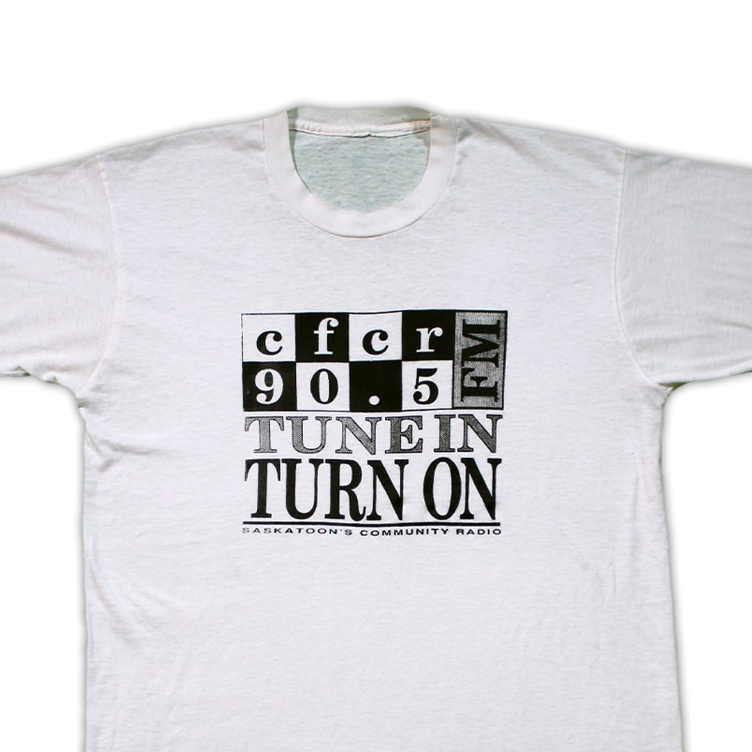 Vintage 90.5 FM Saskatoon Radio Tee (M/L) | Rebalance Vintage.