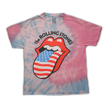 Rolling Stones Zip Code Tour Tie Dye Tee | Rebalance Vintage.