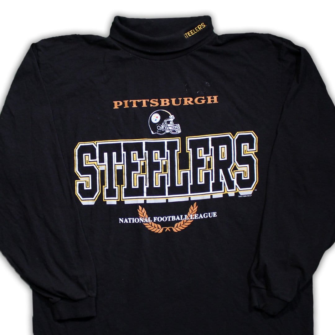 Vintage Pittsburgh Steelers Mock Neck | Rebalance Vintage.