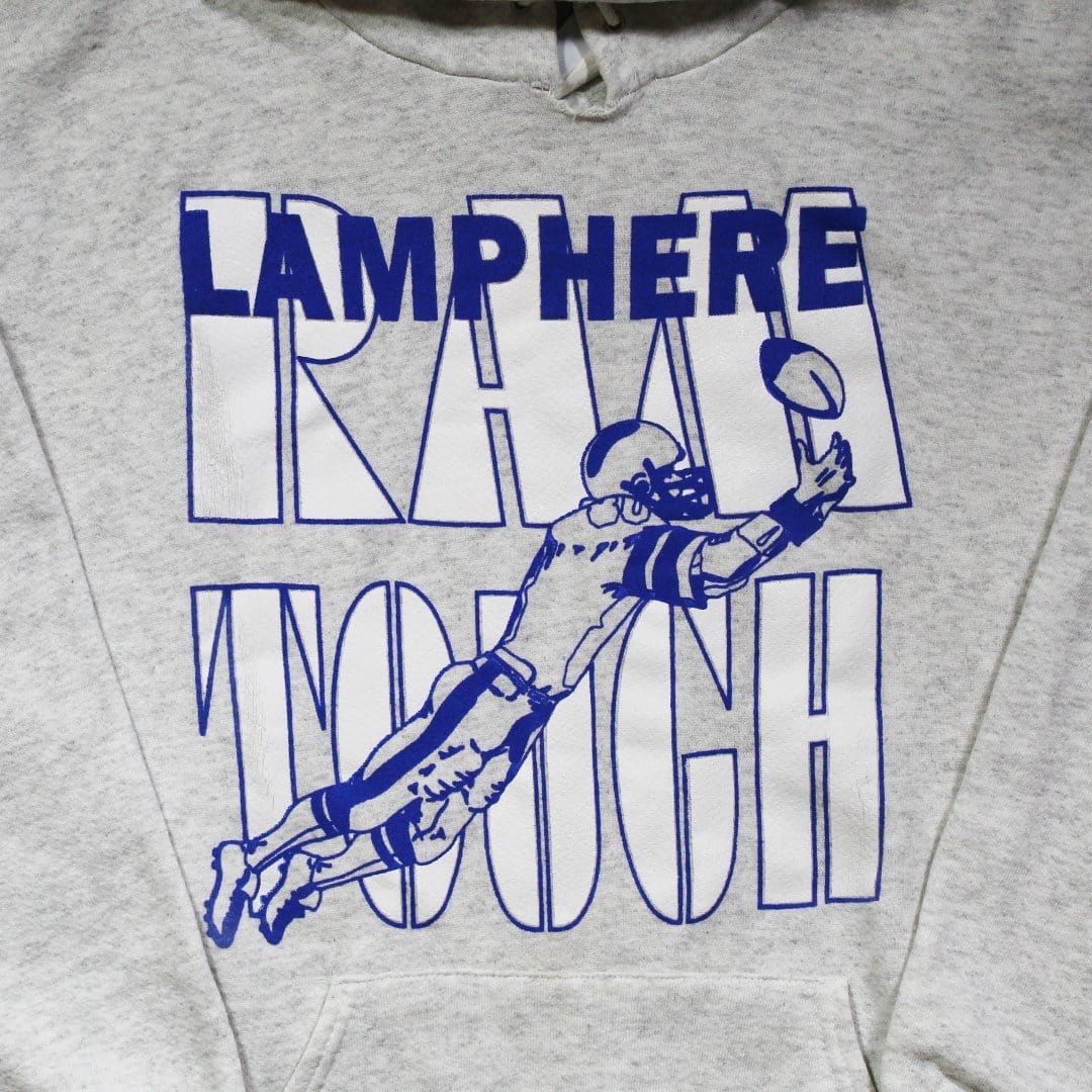 Vintage Lamphere 'Ram Tough' Football Hoodie | Rebalance Vintage.