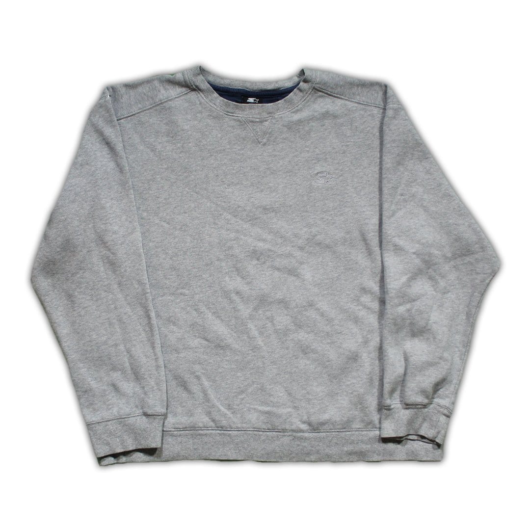 Vintage Grey Starter Crewneck 2.0 (L) | Rebalance Vintage.