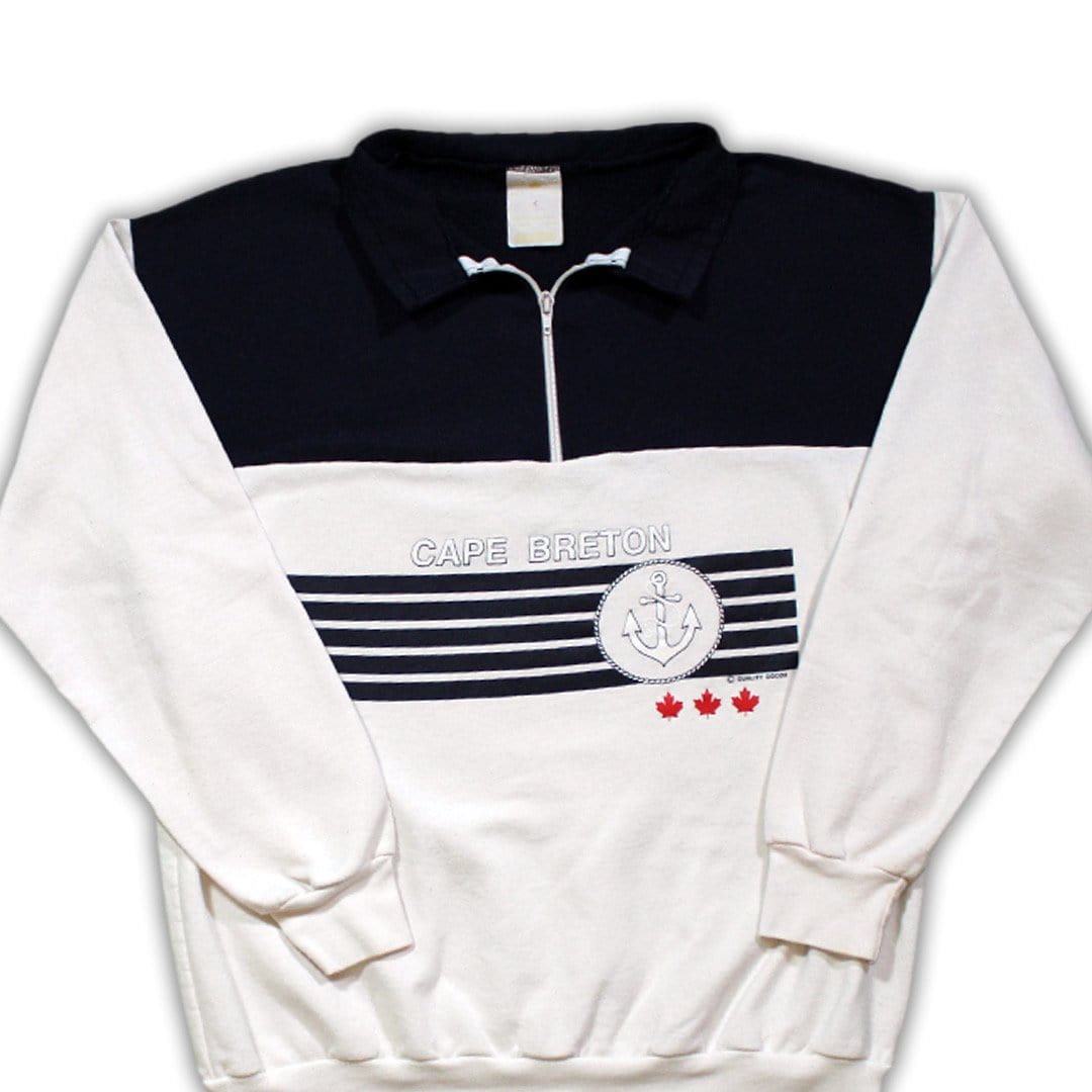 Vintage Cape Breton 1/4 Zip Sweater | Rebalance Vintage.
