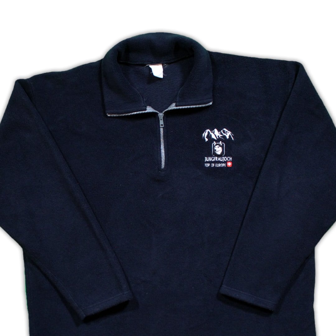 Vintage Top of Europe ¼ Zip fleece | Rebalance Vintage.