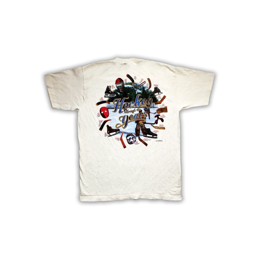 Vintage RARE Hockey Through the Years Tee | Rebalance Vintage.