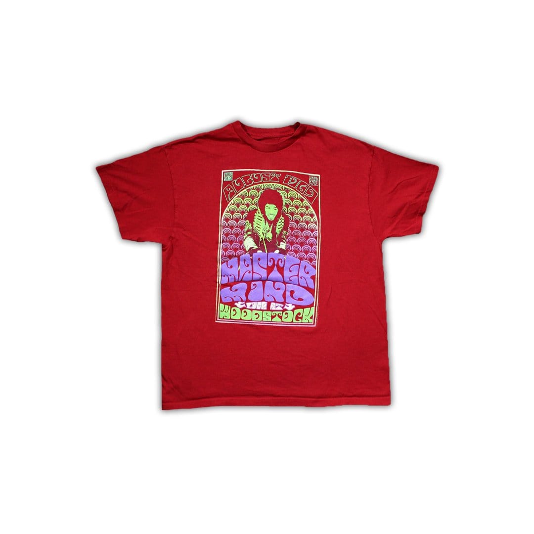 Jimi Hendrix Master Mind Woodstock Tee | Rebalance Vintage.