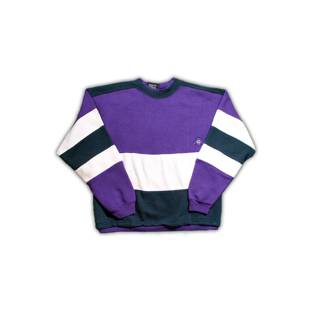 Vintage 90s Tricolor Cherokee Sport Crewneck | Rebalance Vintage.