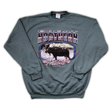 Vintage Great Northern Wildlife Crewneck (XL) | Rebalance Vintage.