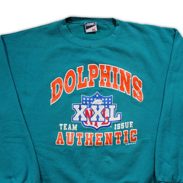 Vintage ’93 Miami Dolphins Team Issue Crewneck | Rebalance Vintage.