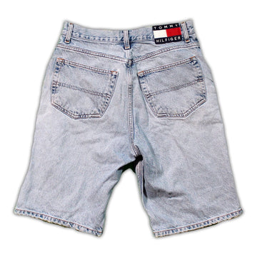 Vintage Tommy Hilfiger Light Washed Jean Shorts (30) | Rebalance Vintage.
