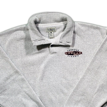 Vintage NASCAR Classic 1/4 Button Sweater | Rebalance Vintage.