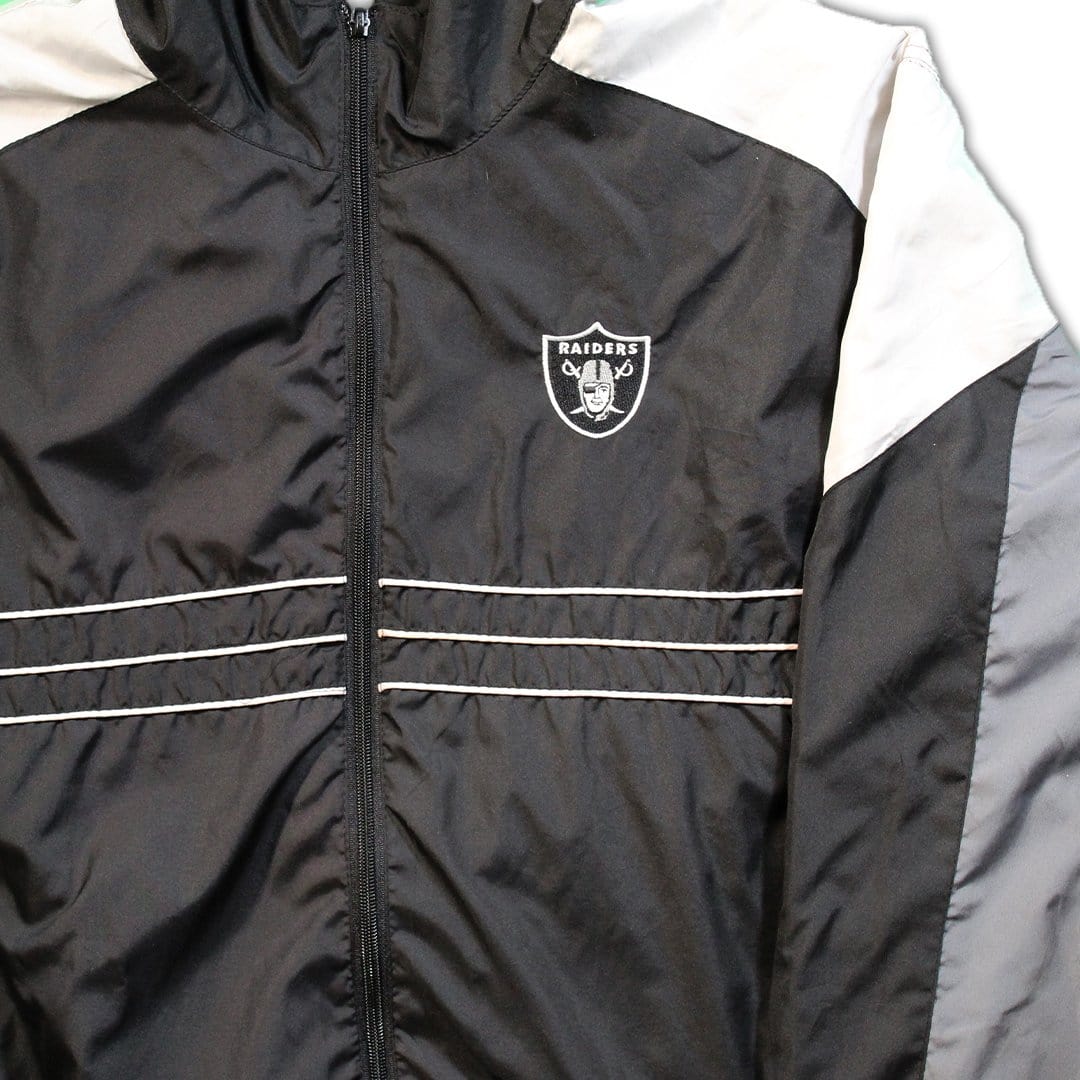 Vintage Las Vegas Raiders x Sports Illustrated Windbreaker | Rebalance Vintage.