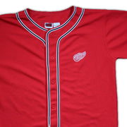 Vintage Detroit Red Wings Baseball Jersey (L)