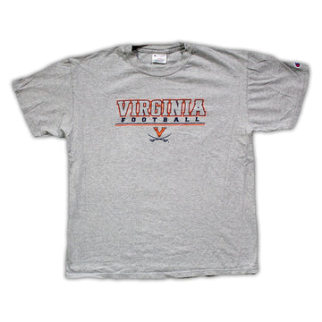 Vintage Virginia Football x Champion Tee (M) | Rebalance Vintage.