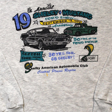 Vintage ’98 Shelby Mustang Ford Show Crewneck | Rebalance Vintage.