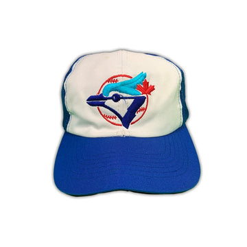 Vintage 90s Toronto Blue Jays Mesh Snapback | Rebalance Vintage.