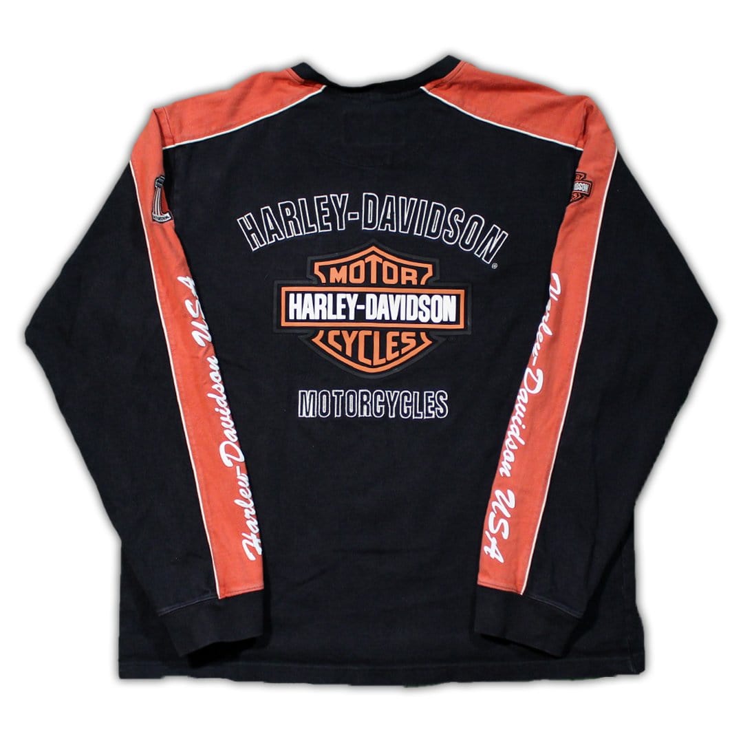 Vintage Harley Davidson USA Long Sleeve | Rebalance Vintage.