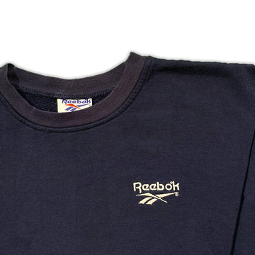 Vintage Navy Reebok Crewneck | Rebalance Vintage.