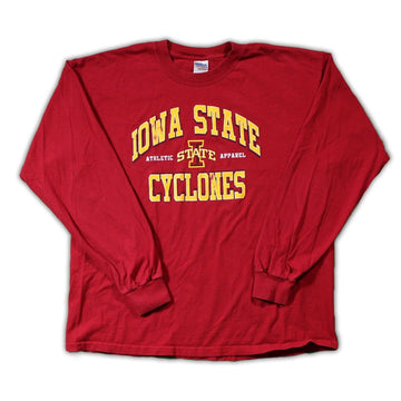 Vintage Red Iowa State Cyclones Long Sleeve | Rebalance Vintage.