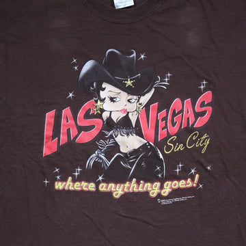 Vintage Betty Boop Las Vegas Sin City 'Where Anything Goes' Tee | Rebalance Vintage.