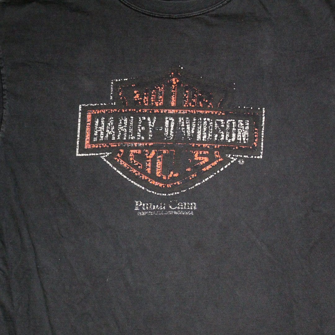 Vinage Faded Harley Davidson Punta Cana Tee (L) | Rebalance Vintage.