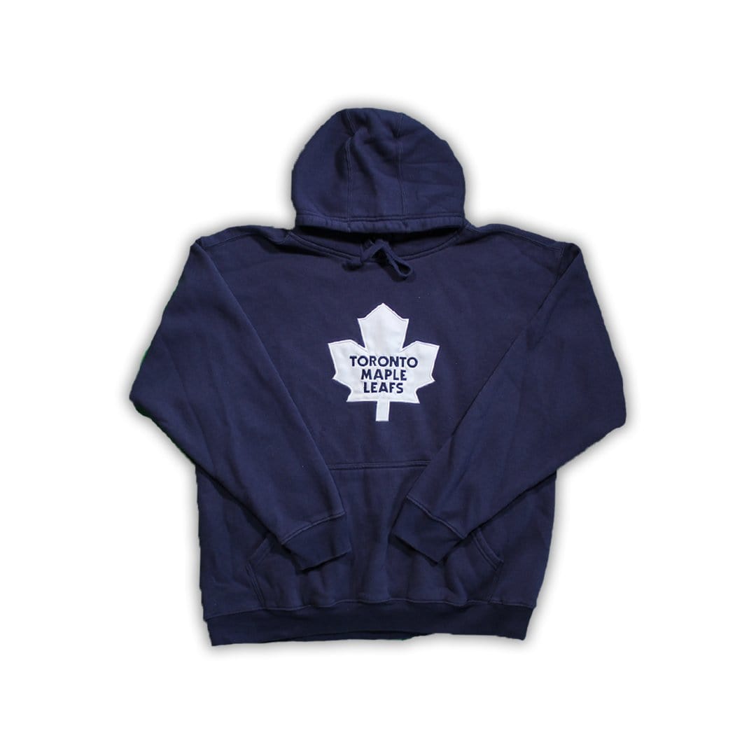 Vintage Blue Maple Leaf Hoodie | Rebalance Vintage.