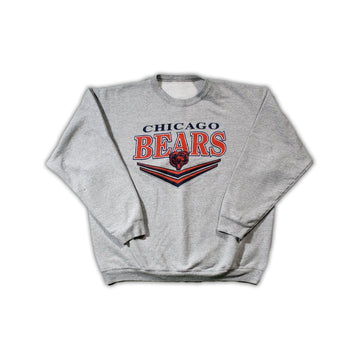 Vintage Grey Chicago Bears Crewneck | Rebalance Vintage.
