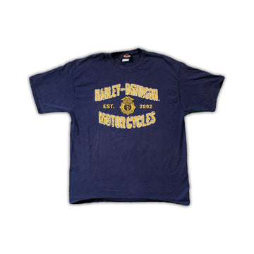 Vintage '02 Harley Davidson Fire Fighter Tee | Rebalance Vintage.