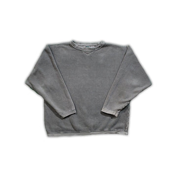 Vintage Green Essentials Distressed Crewneck | Rebalance Vintage.