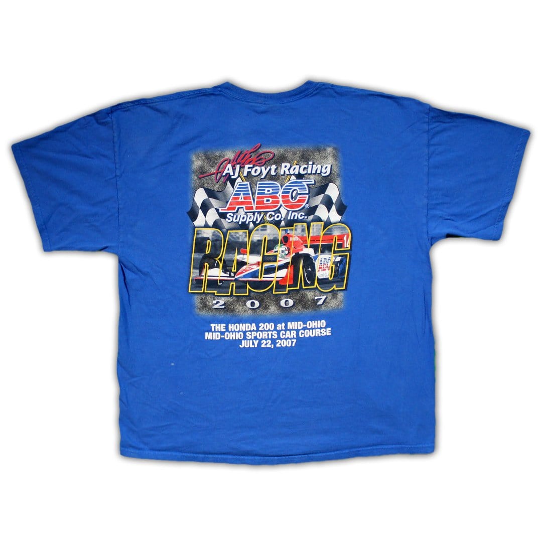 Vintage ’07 A.J. FOYT Indy Racing Tee | Rebalance Vintage.