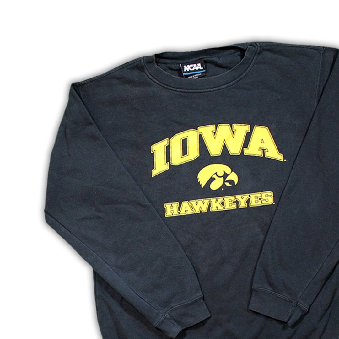 Vintage Iowa Hawkeyes NCAA Crewneck | Rebalance Vintage.