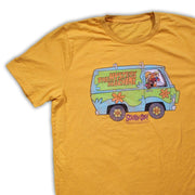 Vintage Yellow Scooby Doo + Mystery Machine Tee